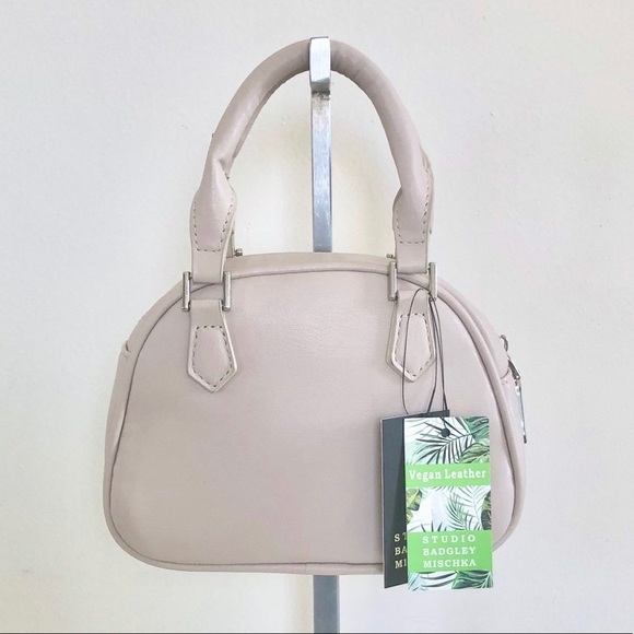 Badgley Mischka Quilted Crossbody Mini Bag with Silver-Tone Studs - Picture 7 of 16